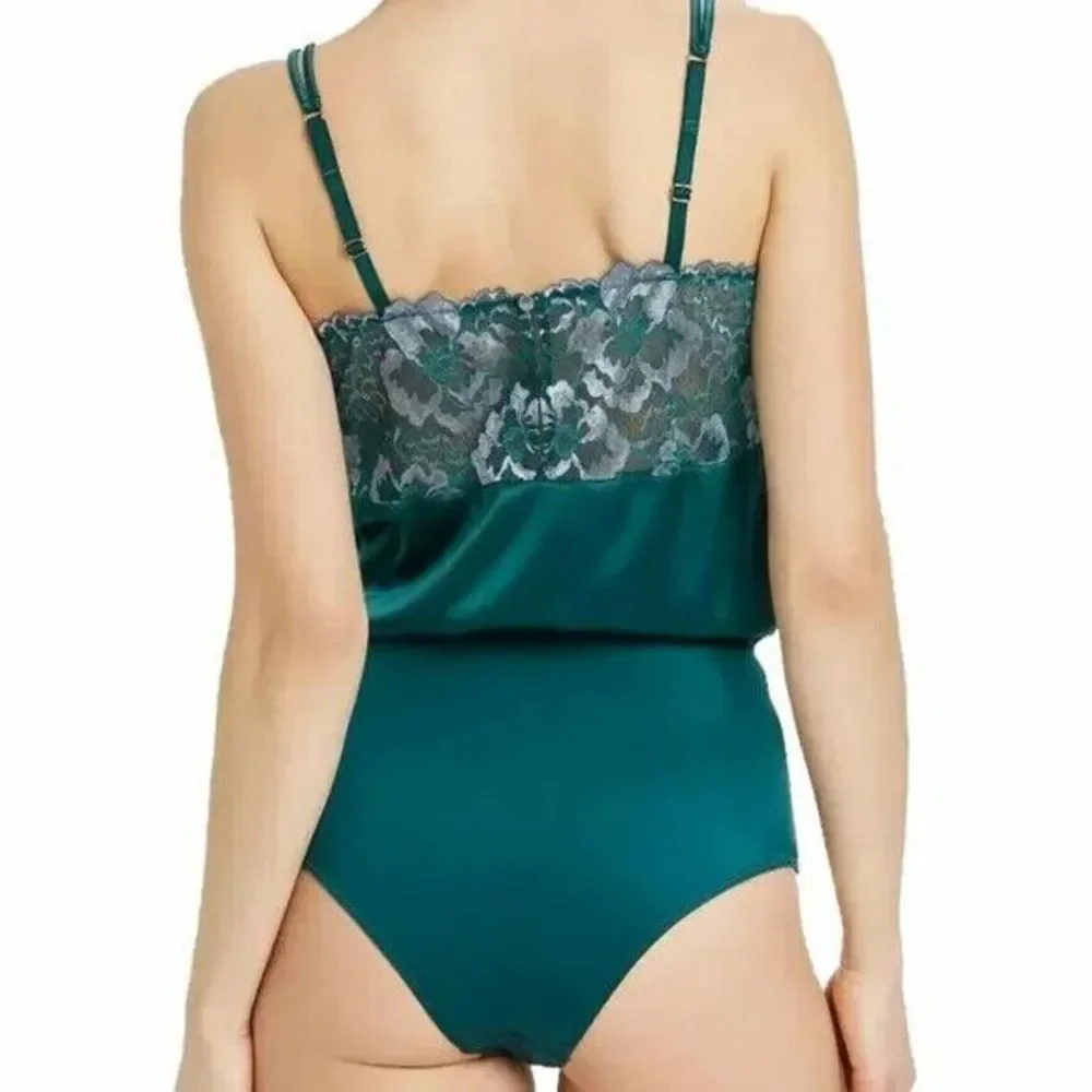 Auden intimates Teal Green Teddy Size M - Picture 2 of 6